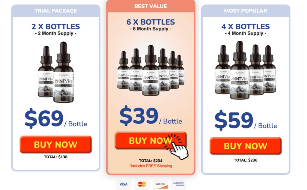 Jointvive Pricing image 