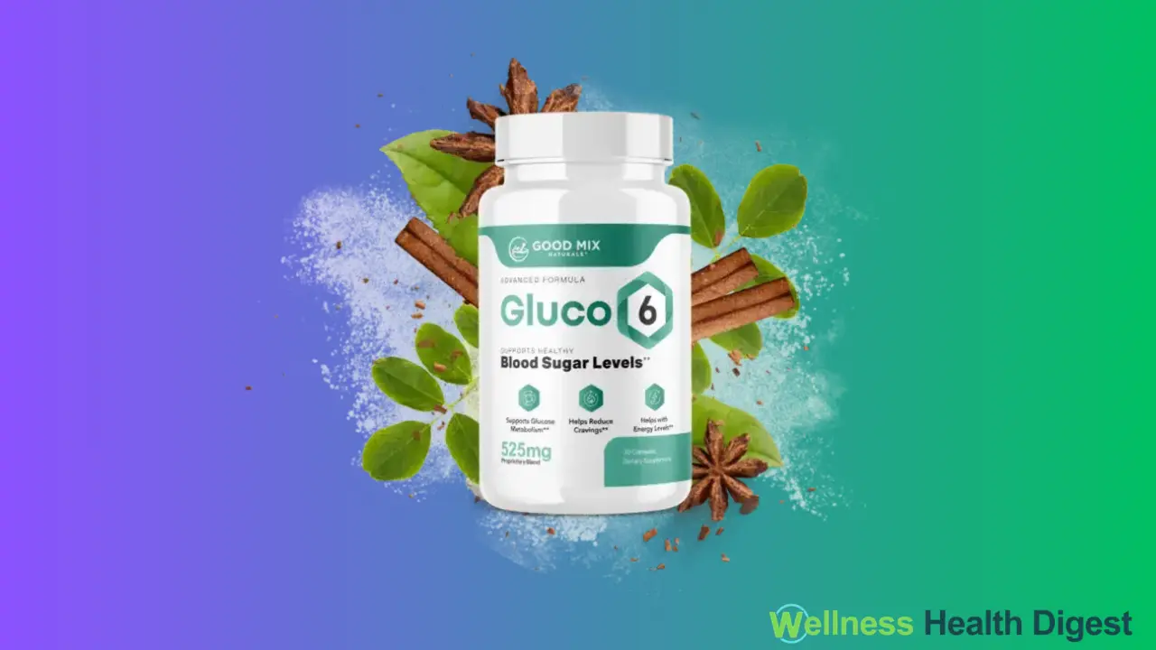 Gluco6 Honest Reviews Singal Bottle Image