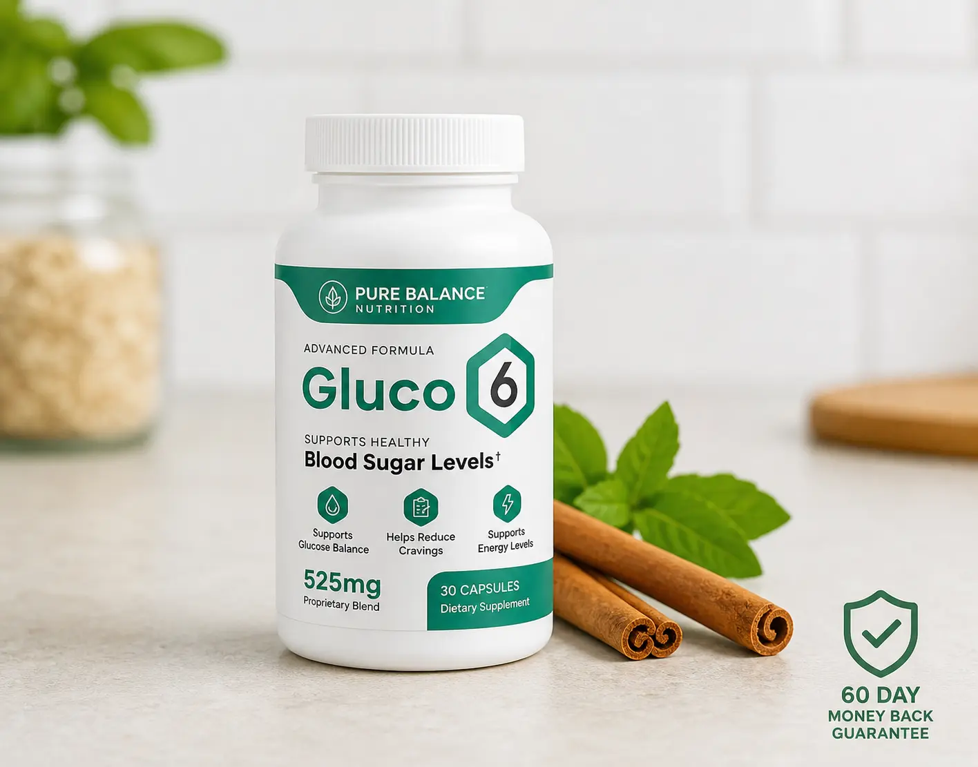 Gluco6 Honest Reviews Singal Bottle image